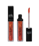 Orange Red Shiny Lip Gloss color 340